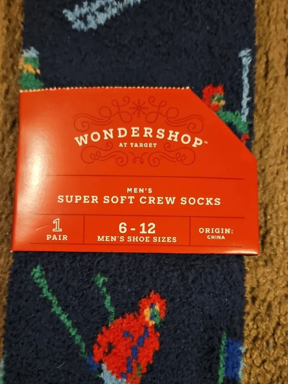 Wondershop Mens Super Soft Crew Socks